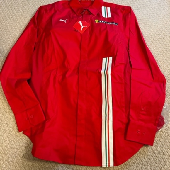 $25 each or 3 for $60: Ferrari (by Puma) Men's XL, Long sleeve shirts, NWT - Picture 5 of 5